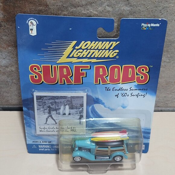 Johnny Lightning Surf Rods Da Surf Woody 2000 Die Cast Scale 1:64 - Picture 3 of 11